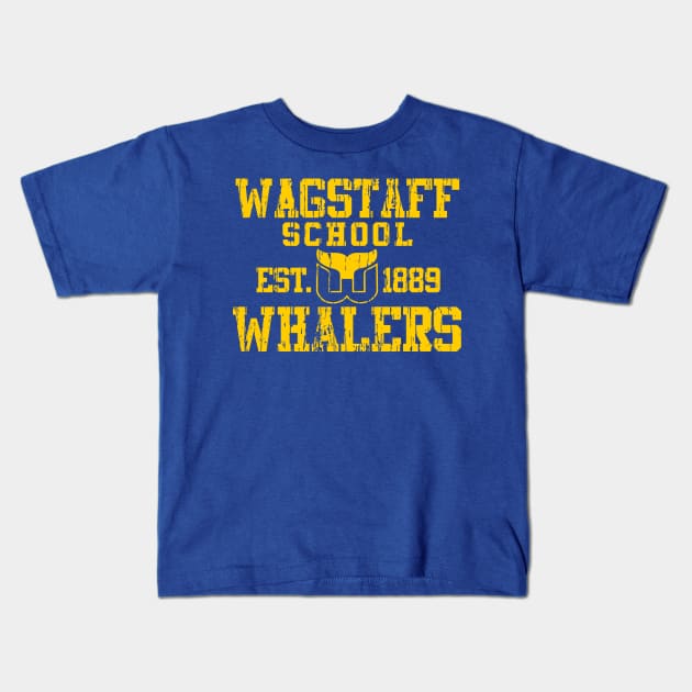 Wagstaff School Whalers Kids T-Shirt by VertigoKeyz